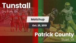 Matchup: Tunstall  vs. Patrick County  2019