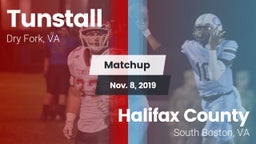 Matchup: Tunstall  vs. Halifax County  2019