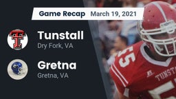 Recap: Tunstall  vs. Gretna  2021