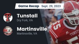 Recap: Tunstall  vs. Martinsville  2023
