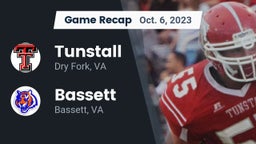 Recap: Tunstall  vs. Bassett  2023