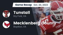 Recap: Tunstall  vs. Mecklenberg County  2023