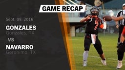 Recap: Gonzales  vs. Navarro  2016