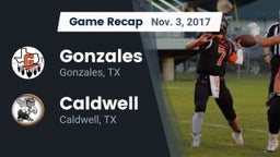 Recap: Gonzales  vs. Caldwell  2017