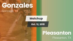 Matchup: Gonzales  vs. Pleasanton  2018