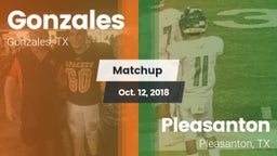Matchup: Gonzales  vs. Pleasanton  2018
