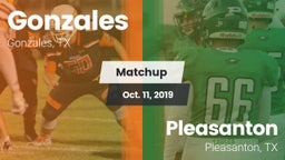 Matchup: Gonzales  vs. Pleasanton  2019
