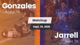 Matchup: Gonzales  vs. Jarrell  2020