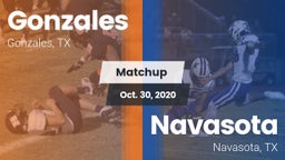 Matchup: Gonzales  vs. Navasota  2020