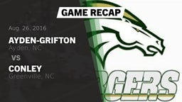 Recap: Ayden-Grifton  vs. Conley  2016