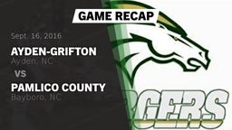 Recap: Ayden-Grifton  vs. Pamlico County  2016