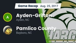 Recap: Ayden-Grifton  vs. Pamlico County  2017