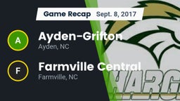 Recap: Ayden-Grifton  vs. Farmville Central  2017