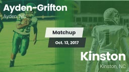 Matchup: Ayden-Grifton High vs. Kinston  2017