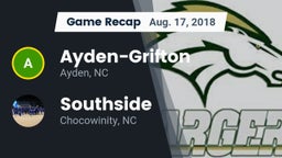 Recap: Ayden-Grifton  vs. Southside  2018