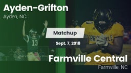 Matchup: Ayden-Grifton High vs. Farmville Central  2018