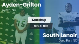 Matchup: Ayden-Grifton High vs. South Lenoir  2018