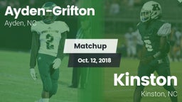 Matchup: Ayden-Grifton High vs. Kinston  2018