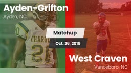 Matchup: Ayden-Grifton High vs. West Craven  2018