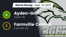 Recap: Ayden-Grifton  vs. Farmville Central  2019