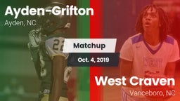 Matchup: Ayden-Grifton High vs. West Craven  2019