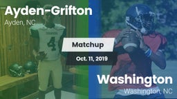 Matchup: Ayden-Grifton High vs. Washington  2019