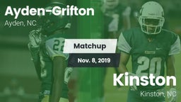 Matchup: Ayden-Grifton High vs. Kinston  2019