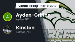 Recap: Ayden-Grifton  vs. Kinston  2019