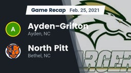 Recap: Ayden-Grifton  vs. North Pitt  2021