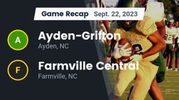 Recap: Ayden-Grifton  vs. Farmville Central  2023