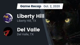 Recap: Liberty Hill  vs. Del Valle  2020