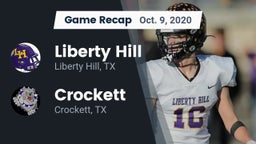 Recap: Liberty Hill  vs. Crockett  2020