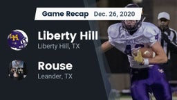 Recap: Liberty Hill  vs. Rouse  2020