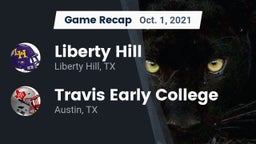 Recap: Liberty Hill  vs. Travis Early College  2021