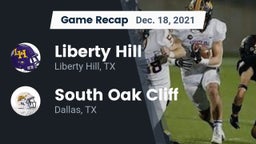 Recap: Liberty Hill  vs. South Oak Cliff  2021
