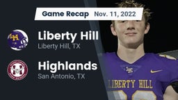 Recap: Liberty Hill  vs. Highlands  2022