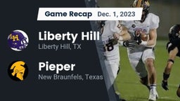 Recap: Liberty Hill  vs. Pieper  2023