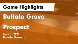 Buffalo Grove  vs Prospect  Game Highlights - June 1, 2021