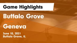 Buffalo Grove  vs Geneva  Game Highlights - June 10, 2021