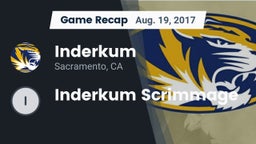 Recap: Inderkum  vs. Inderkum Scrimmage 2017