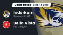 Recap: Inderkum  vs. Bella Vista  2018