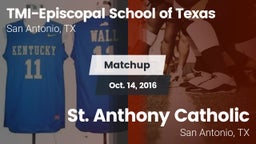 Matchup: TMI-Episcopal High vs. St. Anthony Catholic  2016