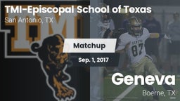 Matchup: TMI-Episcopal High vs. Geneva  2017