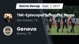 Recap: TMI-Episcopal School of Texas vs. Geneva  2017