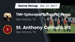 Recap: TMI-Episcopal School of Texas vs. St. Anthony Catholic HS 2017