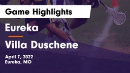 Eureka  vs Villa Duschene Game Highlights - April 7, 2022