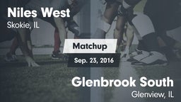 Matchup: Niles West High vs. Glenbrook South  2016