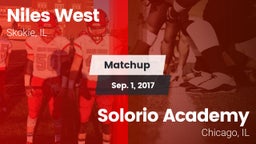 Matchup: Niles West High vs. Solorio Academy 2017