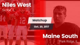 Matchup: Niles West High vs. Maine South  2017