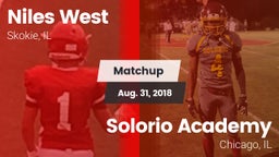 Matchup: Niles West High vs. Solorio Academy 2018
